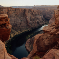Canyon with river
