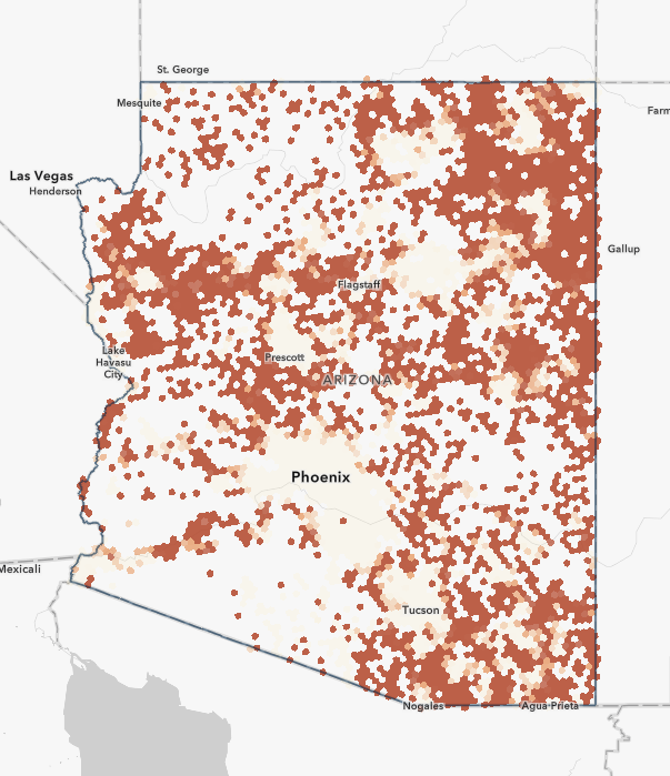 Arizona State Broadband Map