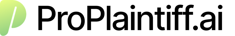 ProPlaintiff.ai logo