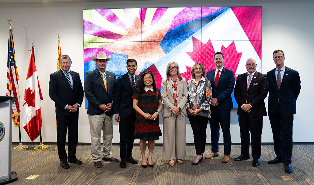 Arizona Governor Katie Hobbs and Canada Delegation