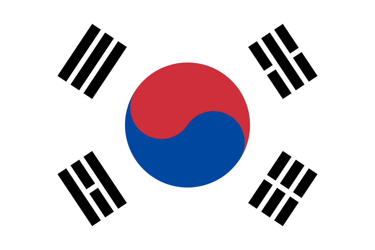 Republic of Korea flag