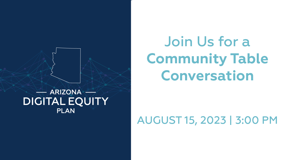 Join Us for a Community Table Conversation