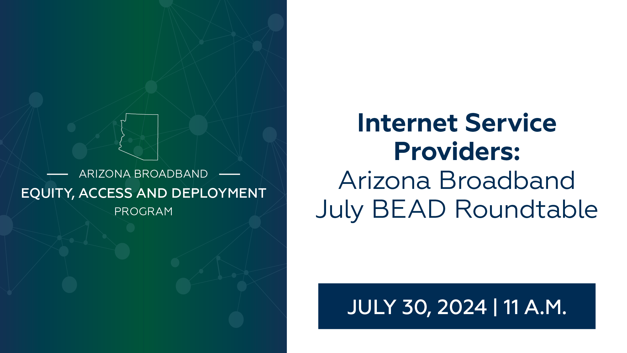 Internet Service Providers: Arizona Broadband July BEAD Roundtable thumbnail