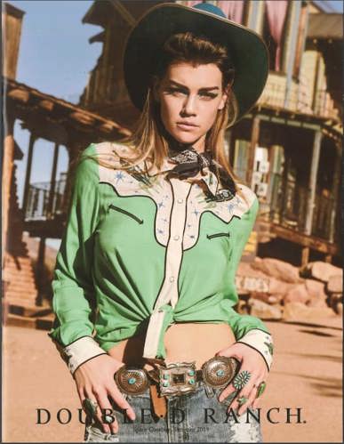 Double D Ranch cowgirl